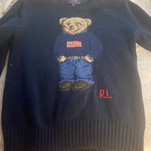 Ralph Lauren polo bear kids sweater